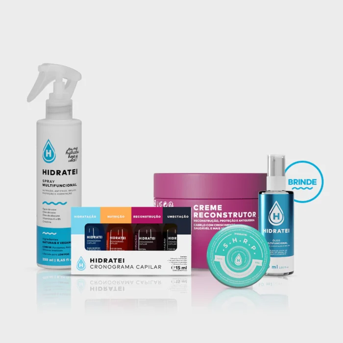 Kit Cronograma Capilar + Óleo Multifuncional Brinde
